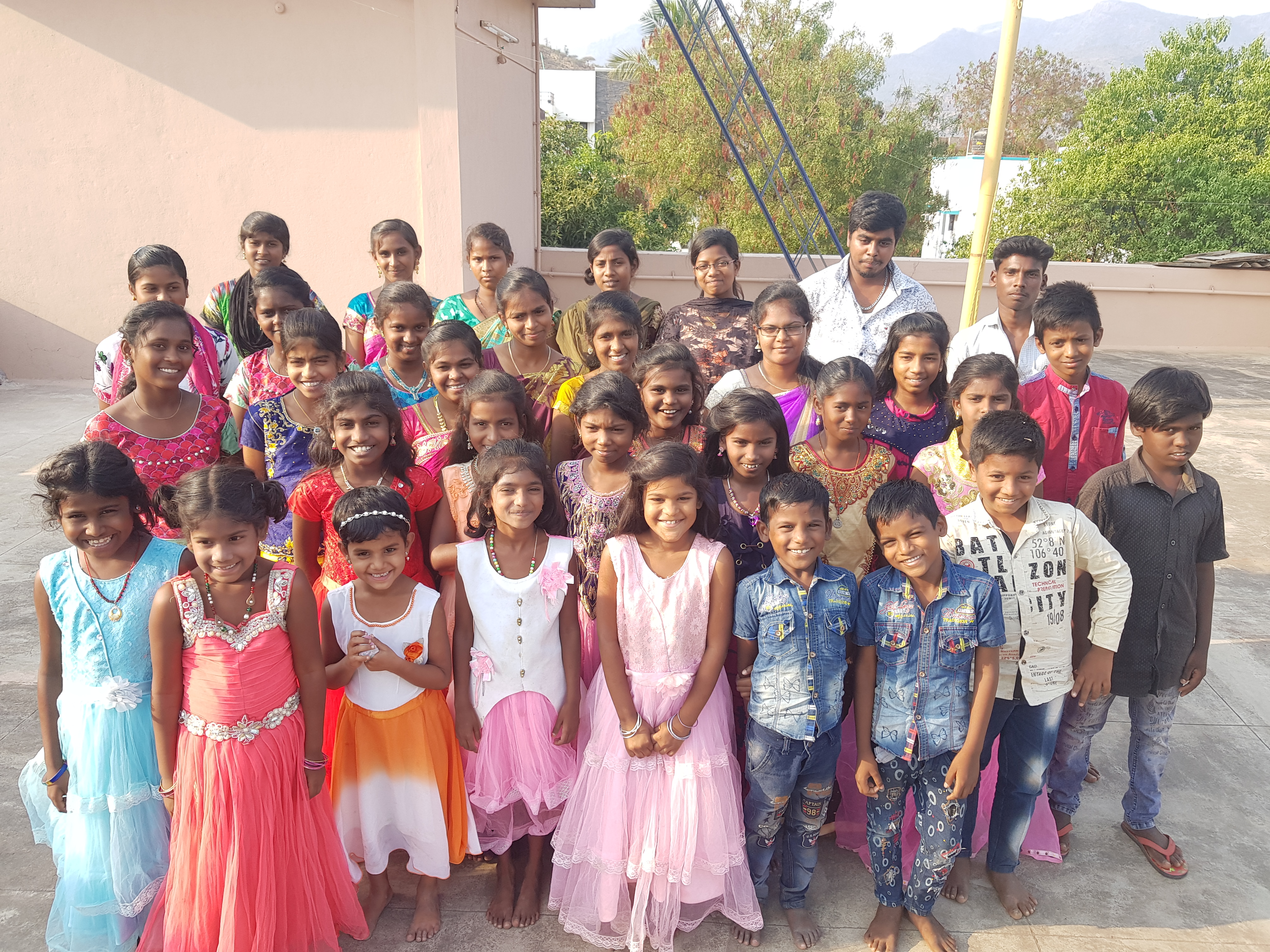 Children at the Home Of Compassion Orphanage